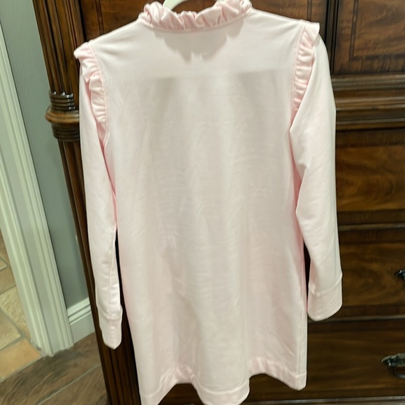 Lilly Pulitzer, pink, casual, cotton dress, excellent condition, size L - Picture 4 of 4